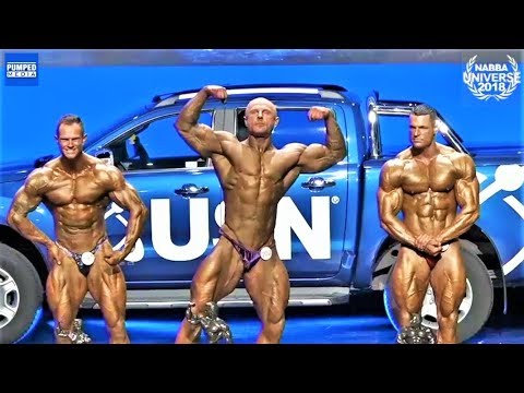 NABBA Universe 2018 - Men 1 Awards