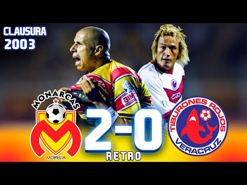 🦋 Morelia vs Veracruz 🦈 Una batalla por el pase a la final del Clausura 2003 ⚽🏆