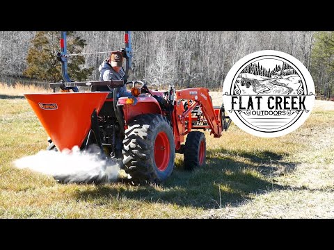 Can You Spread Pulverized Lime in a 3-Point Spreader? Lets Find Out