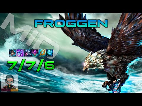 ANIVIA vs ZIGGS (MID) | FROGGEN MID CHALLEGENDER GAME