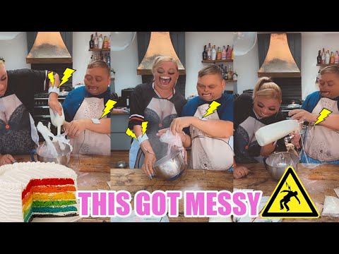 Cake with an electric twist 🤣