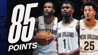 Zion Williamson - Saddiq Bey - Trey Murphy III - New Orleans Pelicans - Minnesota Timberwolves