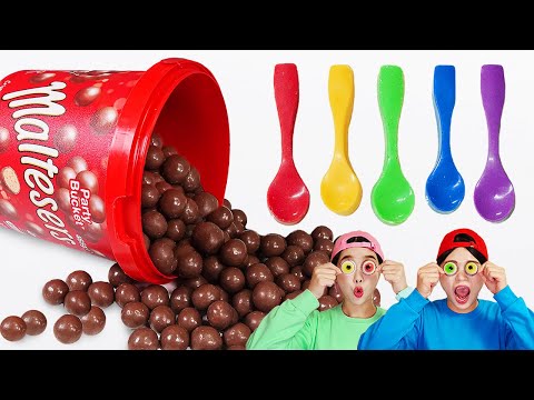 Maltesers Edible Chocolate Spoon DONA Mukbang
