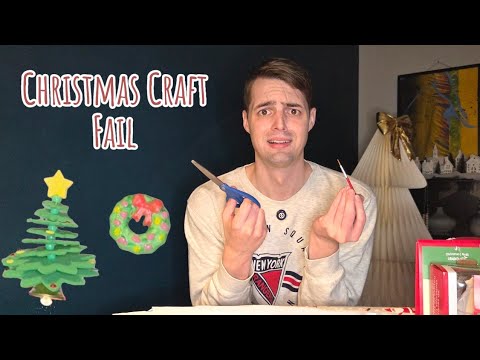 Failing at Christmas Crafts