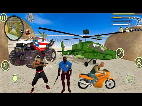 Panther Police Spider Rope Hero Vice Town Simulator New New Truck #12 - Android Gameplay