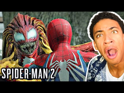 Venom MJ Scream Boss Fight Vs Spider-Man SCENE REACTION - Spider Man 2 PS5 | 2023