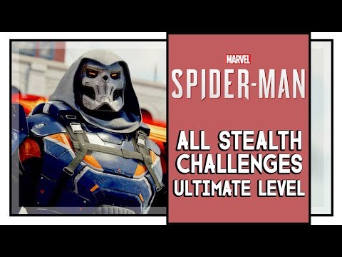 Marvel's Spider-Man All Taskmaster's Stealth Challenges Ultimate Level Walkthrough