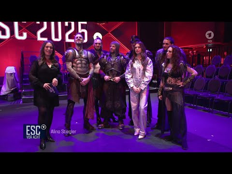 ESC vor acht (2025) -  Feuerschwanz und Lyza im Quick-Check | #ChefsacheESC