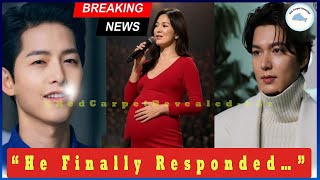 Download lagu Song Joong Ki's Surprising Reaction to Lee Min Ho & Song Hye Kyo's Baby News Breaks the Internet mp3