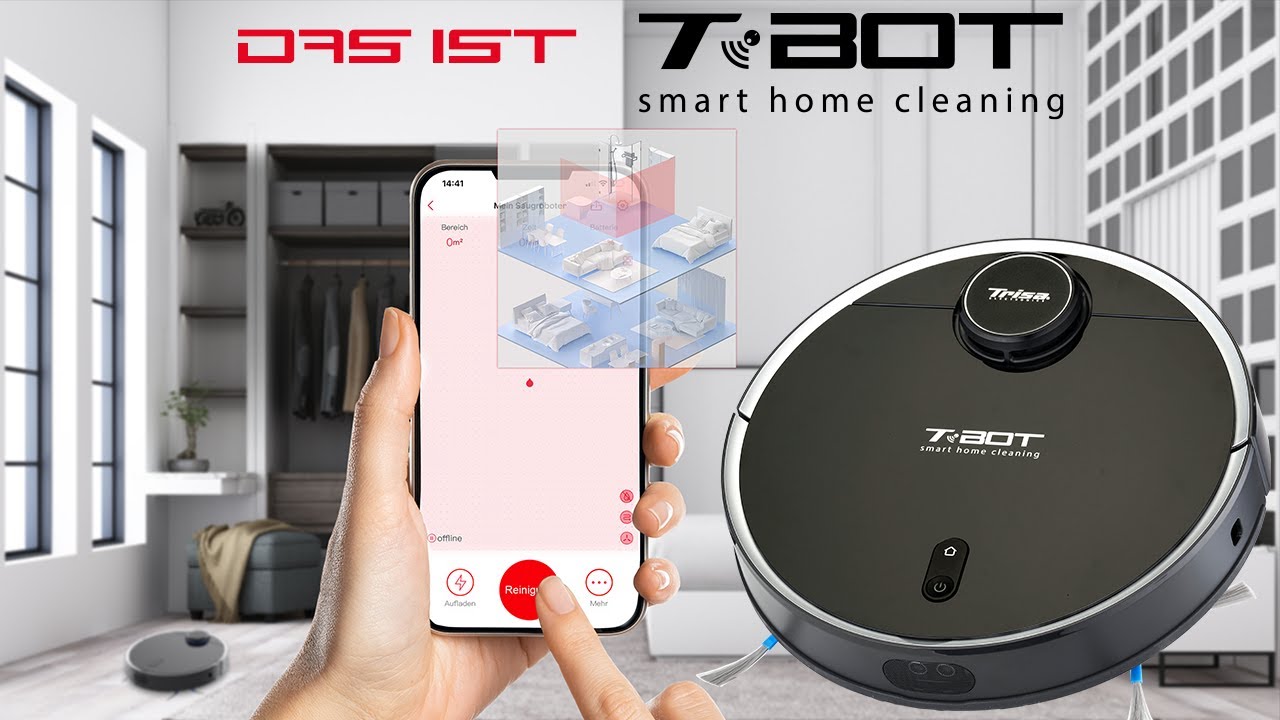 Trisa Saug- und Wischroboter T-Bot