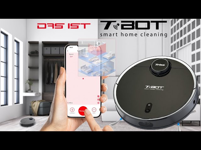 Video teaser for Das ist T-Bot - unser neuer intelligenter Reinigungsroboter