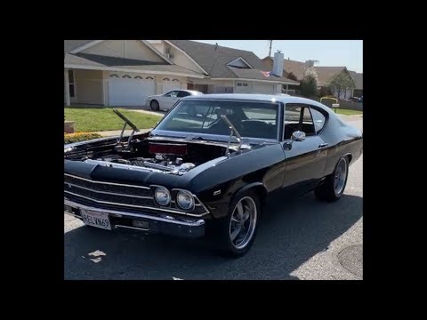 Pulling 69 chevelle engine