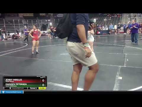 127 Lbs Champ. Round 2 - Jenny Mireles, Team Texas Vs Madisen Petersen, Team Nebraska C253