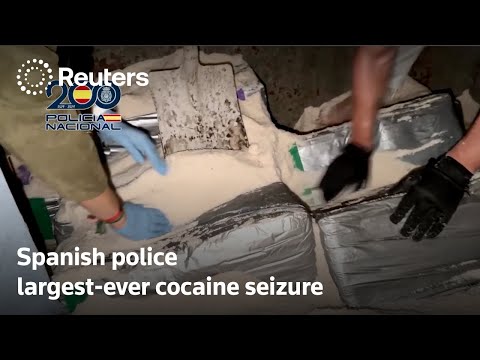 Spanish police seize tons of cocaine hidden in salt shipment | REUTERS