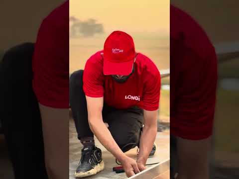 ٹیوب ویل — Hi-MO X10 سولر انسٹالیشن