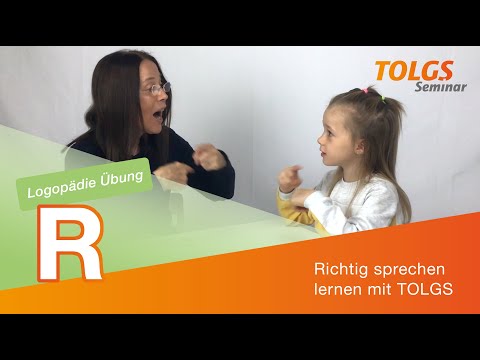 Logopädie Übung für Kinder – Lautbildung R