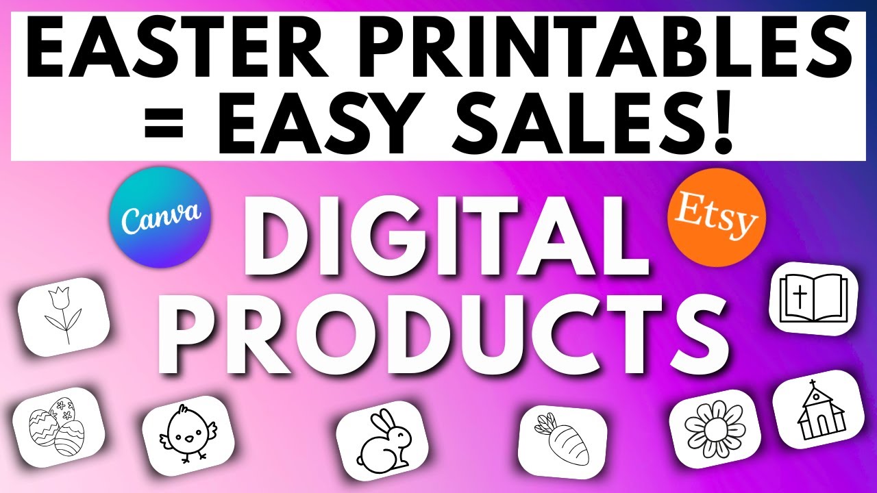 19 Etsy Easter Printables That Are Secretly Making Big Money (and Low Competition!)