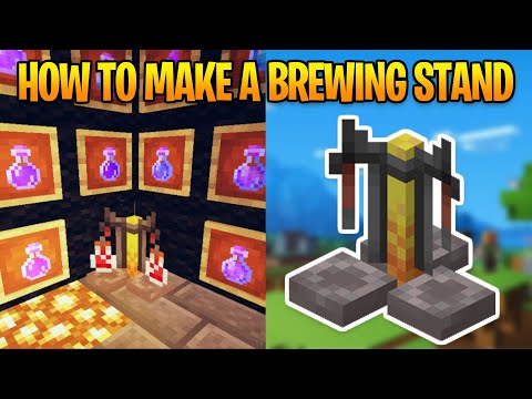 NoIntro Tutorials - How to Make a Brewing Stand in Minecraft