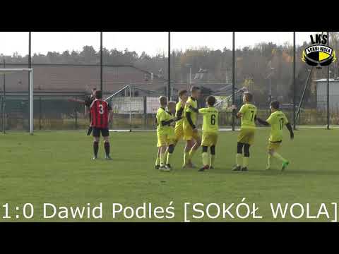 TRAMPKARZE STARSI: SOKÓŁ WOLA - KS Piast Bieruń Nowy 1:1 [Bramki]