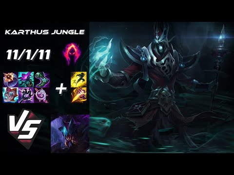 JUNGLE Karthus vs Rek'Sai - NA Grandmaster Patch 14.10