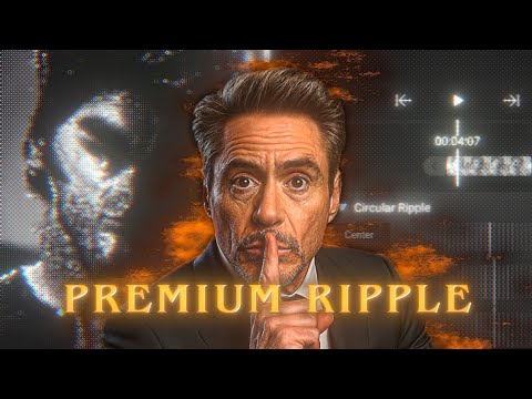 AE like RIPPLE Settings that no one will tell you! 🤫