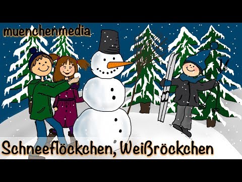 ⭐️ Schneeflöckchen, Weißröckchen - Weihnachtslieder deutsch | Kinderlieder deutsch - muenchenmedia