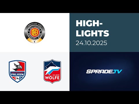 October 24, 2025 - Highlights - Heilbronn Falcons vs. Selber Wolves