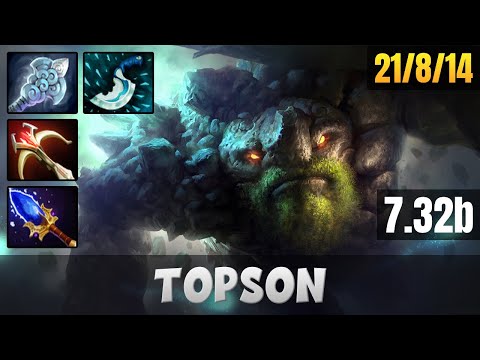 TOPSON Tiny MID LANE Gameplay WITH 21 KILLS | Dota 2 Full Game