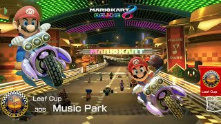 Mario Kart 8 Deluxe - Gameplay Walkthrough Leaf Cup 100cc ( Nintendo Switch )