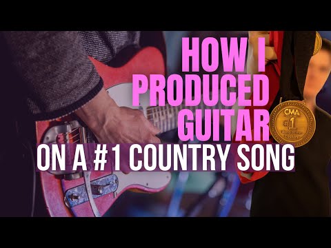 How I Produced Guitar on a #1 Pop/Country HIT!