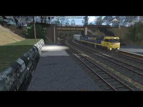 TRS19 - 9322 with 6MA8 "The Overland" at Mt Lofty