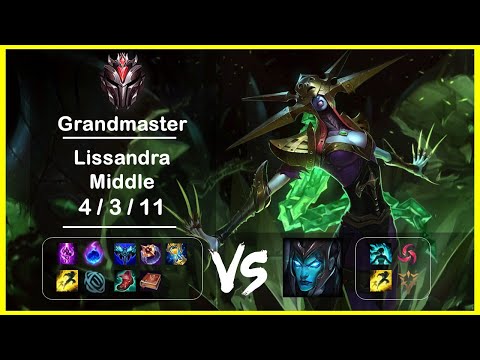 KR Grandmaster Replays Middle Lissandra vs Kalista Ep.3673