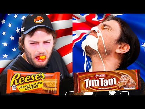 American VS Australian SNACKS