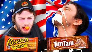 American VS Australian SNACKS