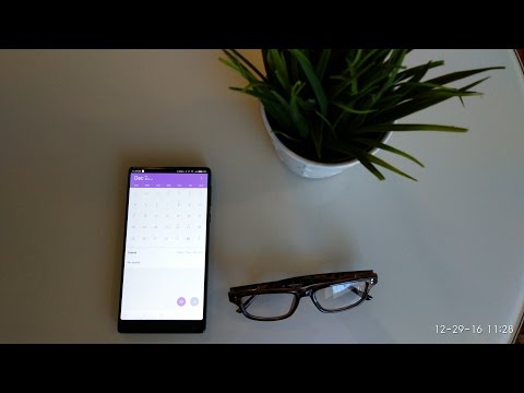 Mi Mix secret of calendar