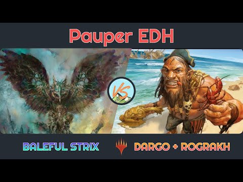 Strix Control vs. Dargo & Rograkh [Pauper EDH/PDC] - Magic: The Gathering