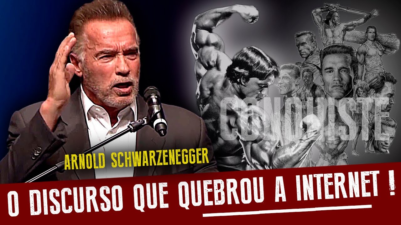 ARNOLD SCHWARZENEGGER 2019 - O DISCURSO QUE QUEBROU A INTERNET! | * Legendado *