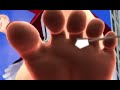 Giant Cute Girl Steps On The Tiny City Added Sound