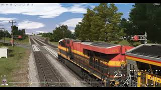 Trainz 2022: Running on the UP Salina Sub