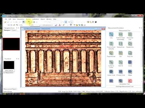 Saving image file along with measurement overlay data