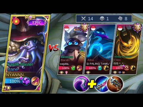 HOW TO COUNTER META TANGKY HEROES USING BANE?? | BANE BEST BUILD 2022🔥