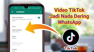 Download lagu Cara Menjadikan Video Tiktok Sebagai Nada Dering WhatsApp Tanpa Aplikasi mp3