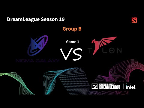 Group Stage Game 1 - Dota2 Nigma Galaxy vs Talon Esports DreamLeague Season 19   Group BDota2
