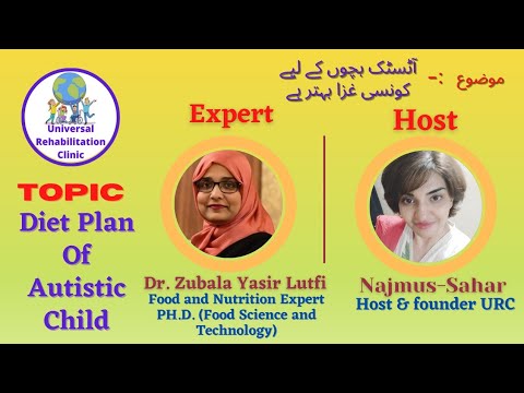 Diet Plan of Autistic (ASD) Children/by Dr. Zubala Yasir Lutfi/#UniiversalRehabilitationClinic