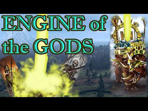 The OTHER Laser Dino: Engine of the GODS - Lizardmen vs Vampire Counts // Total War: WARHAMMER II MP
