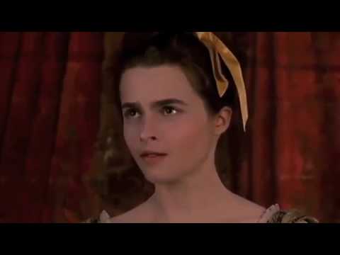 22 years old Helena Bonham Carter singing in Italian