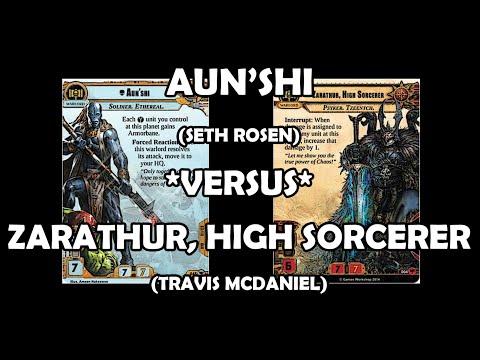 Aun'shi versus Zarathur, High Sorcerer - Warhammer 40,000: Conquest