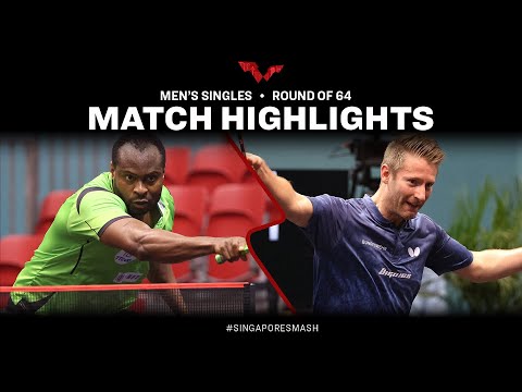Quadri Aruna vs Ruwen Filus | MS R64 | Singapore Smash 2023