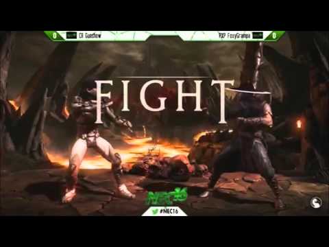 NEC16: MKX Top 32 - cR GunShow vs PXP A Foxy Grampa