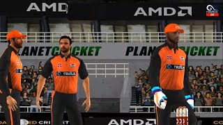 THE MADNESS OF THRILLING CRICKET IS AT ITS PEAK | HYDERABAD VS GUJRAT | T20 CRICKET GAMEPLAY